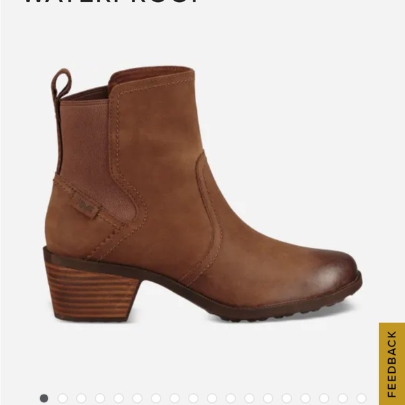 NWT Beautiful Teva Anaya Chelsea Waterproof boot. - Picture 2 of 9